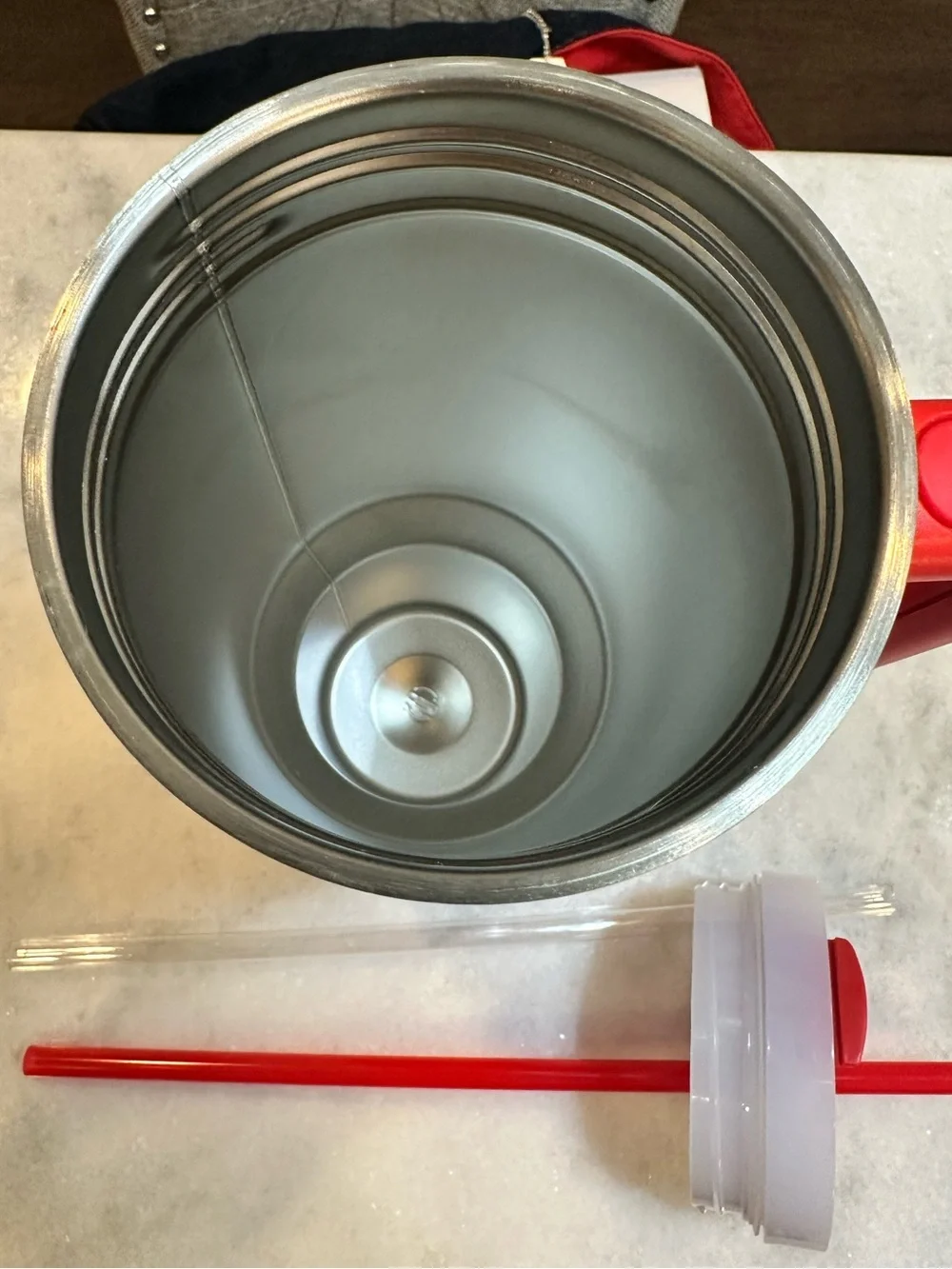 Stanley Red Dr Pepper Insulated 40 Tumbler with Handle and 2 Straws - Picture 6 of 8